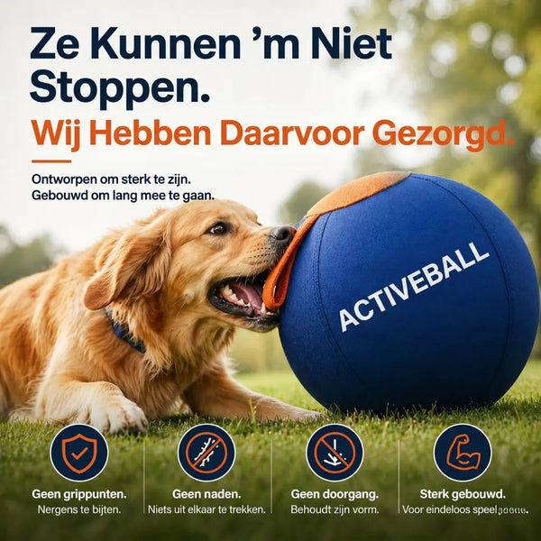ActiveBall™ | Geef je hond urenlang actieve uitdaging 🐶 Forivita.nl