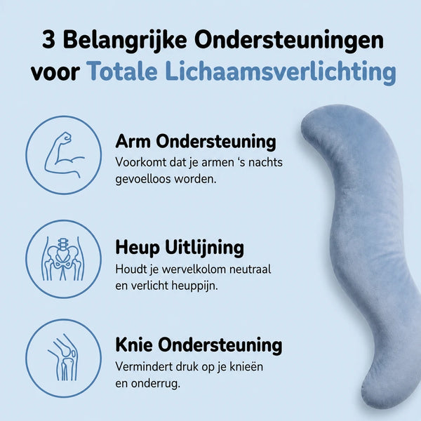 Cuddi™ | LichaamsKussen Forivita.nl