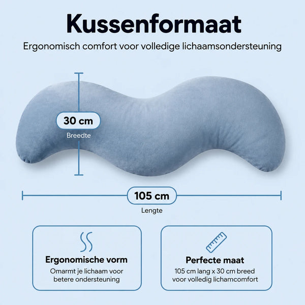 Cuddi™ | LichaamsKussen Forivita.nl