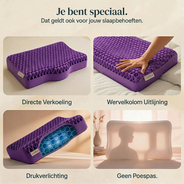 Comfyz™ | Koel, Ondersteunend & Wasbaar