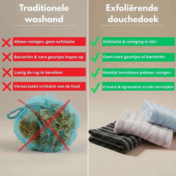 Luffas | Exfoliërende Handdoek™